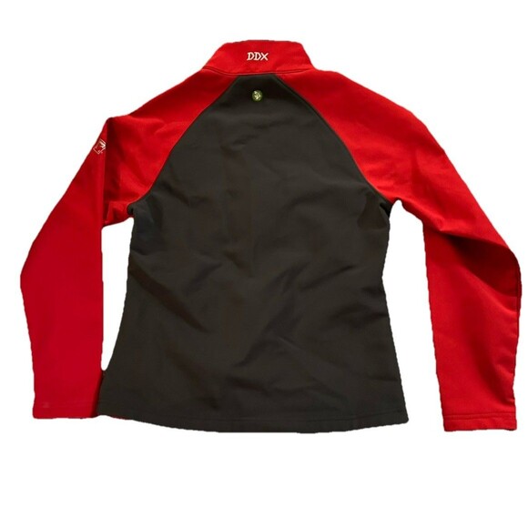 DRI DUCK Womens‎ Contour Soft Shell Jacket Red Charcoal S - Picture 3 of 7